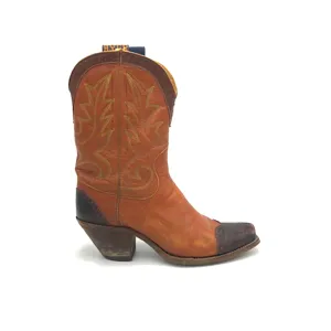 50's Hyer Cognac with Chocolate Women's 6