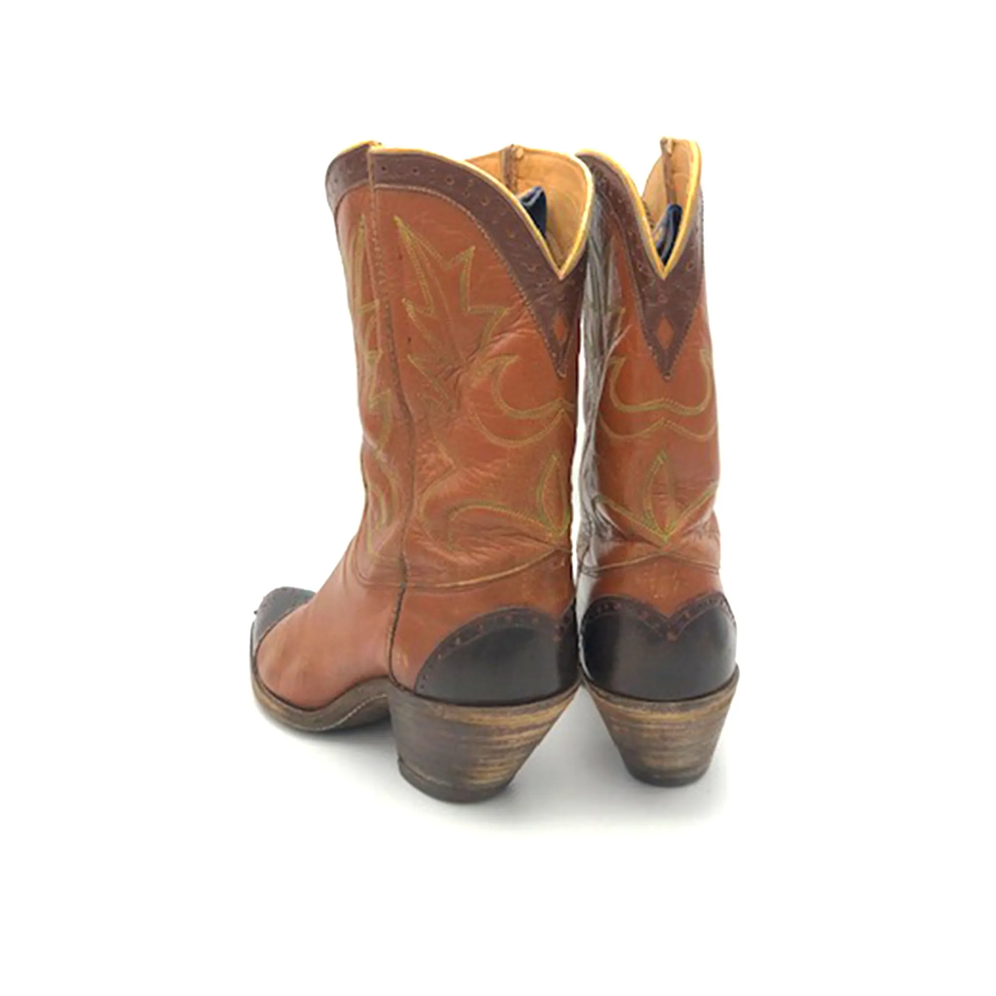 50's Hyer Cognac with Chocolate Women's 6