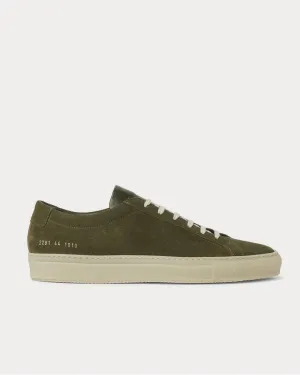 Achilles Suede  Green low top sneakers
