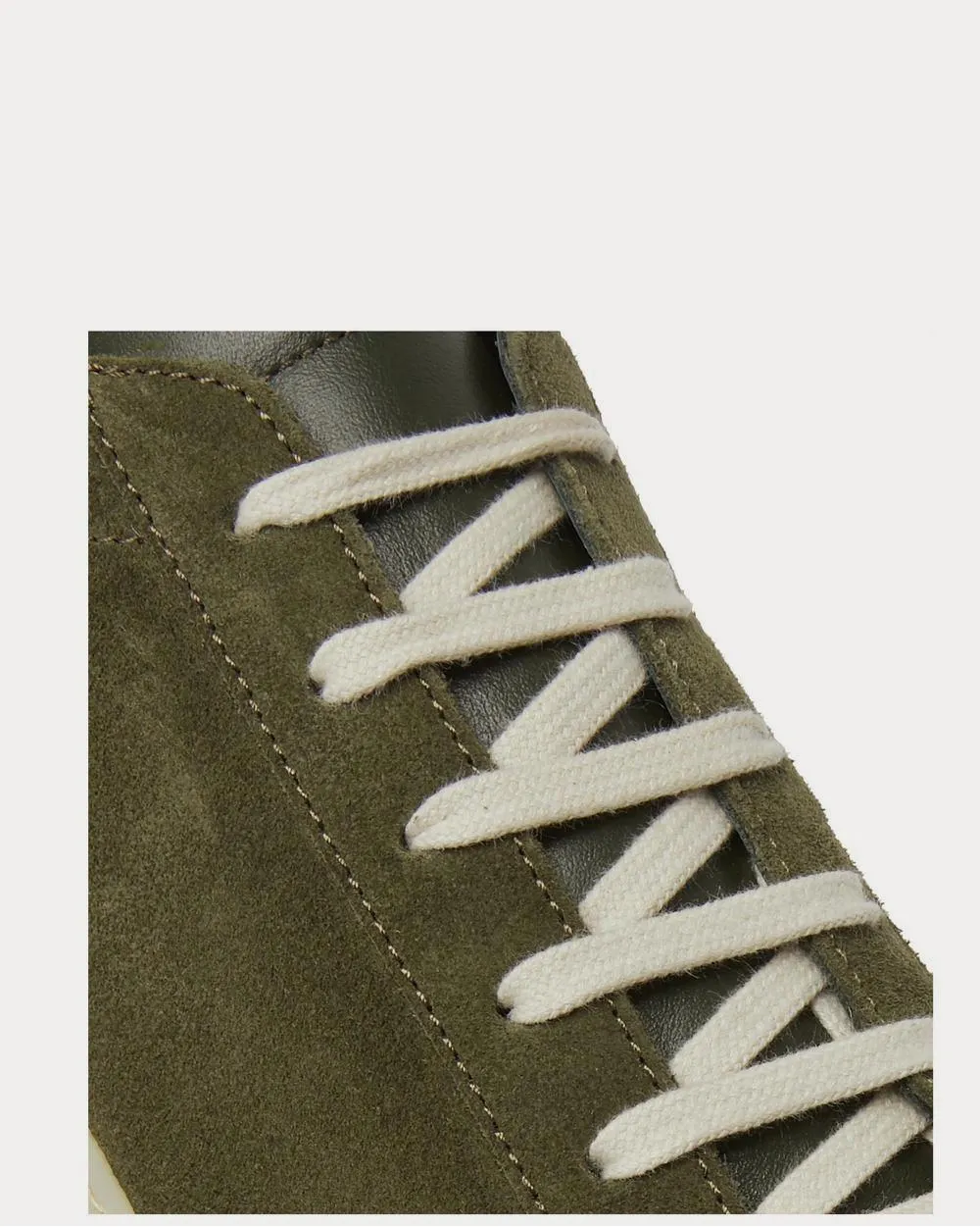 Achilles Suede  Green low top sneakers