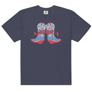 'Americana Cowboy Boots' Tee