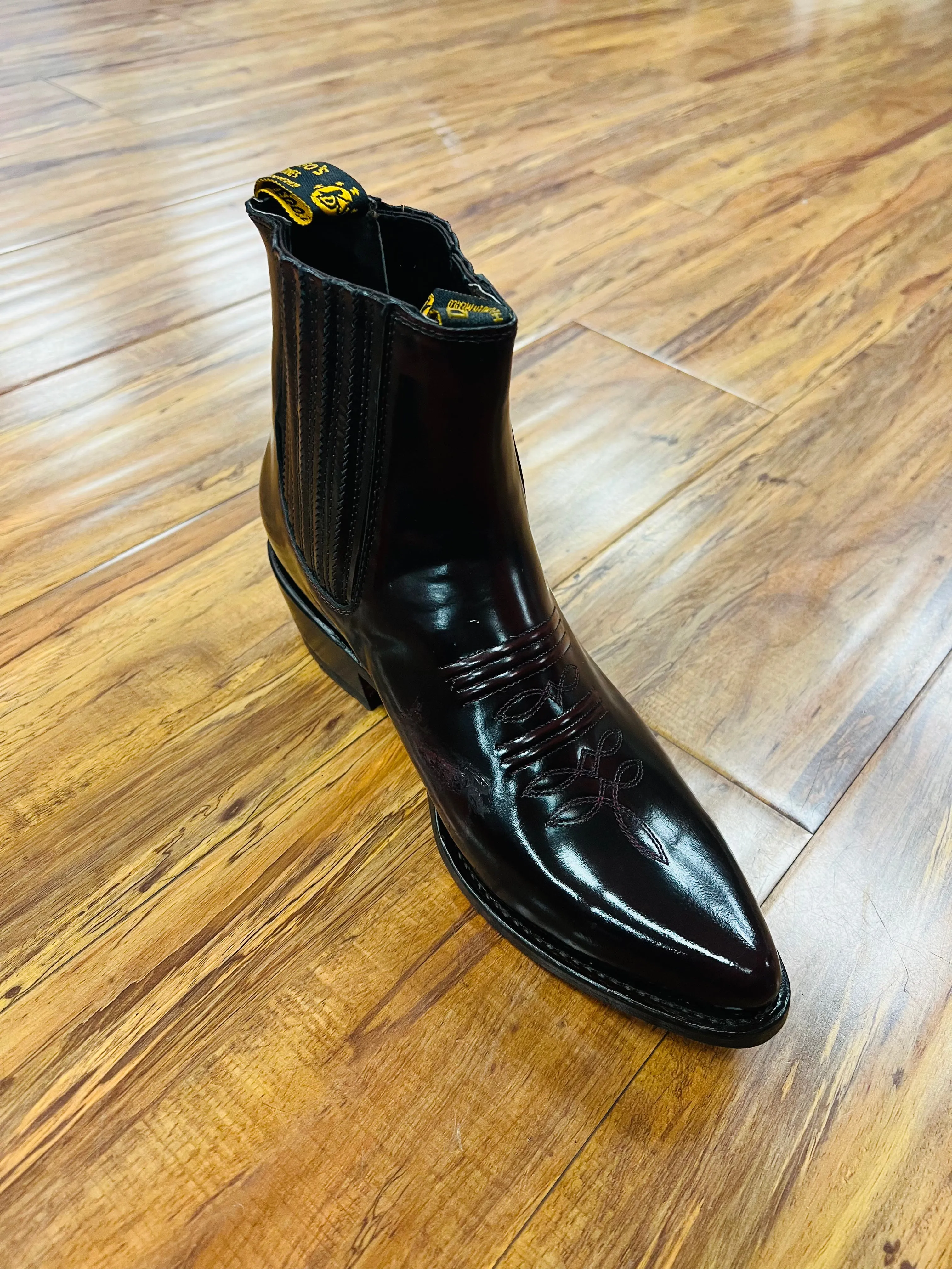 Botines De Cuero Acabado Camaleon *FREE SHIPPING*