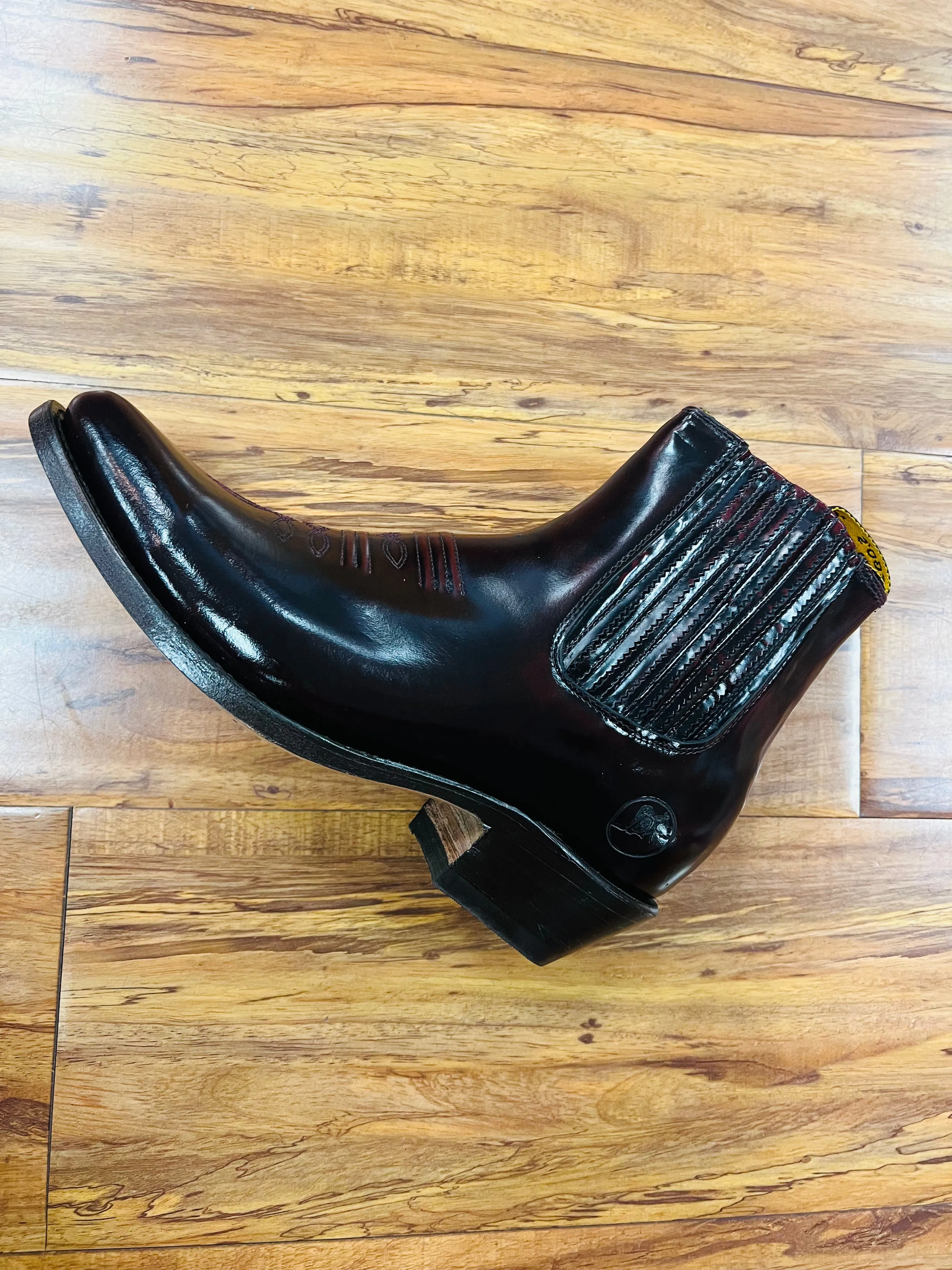 Botines De Cuero Acabado Camaleon *FREE SHIPPING*