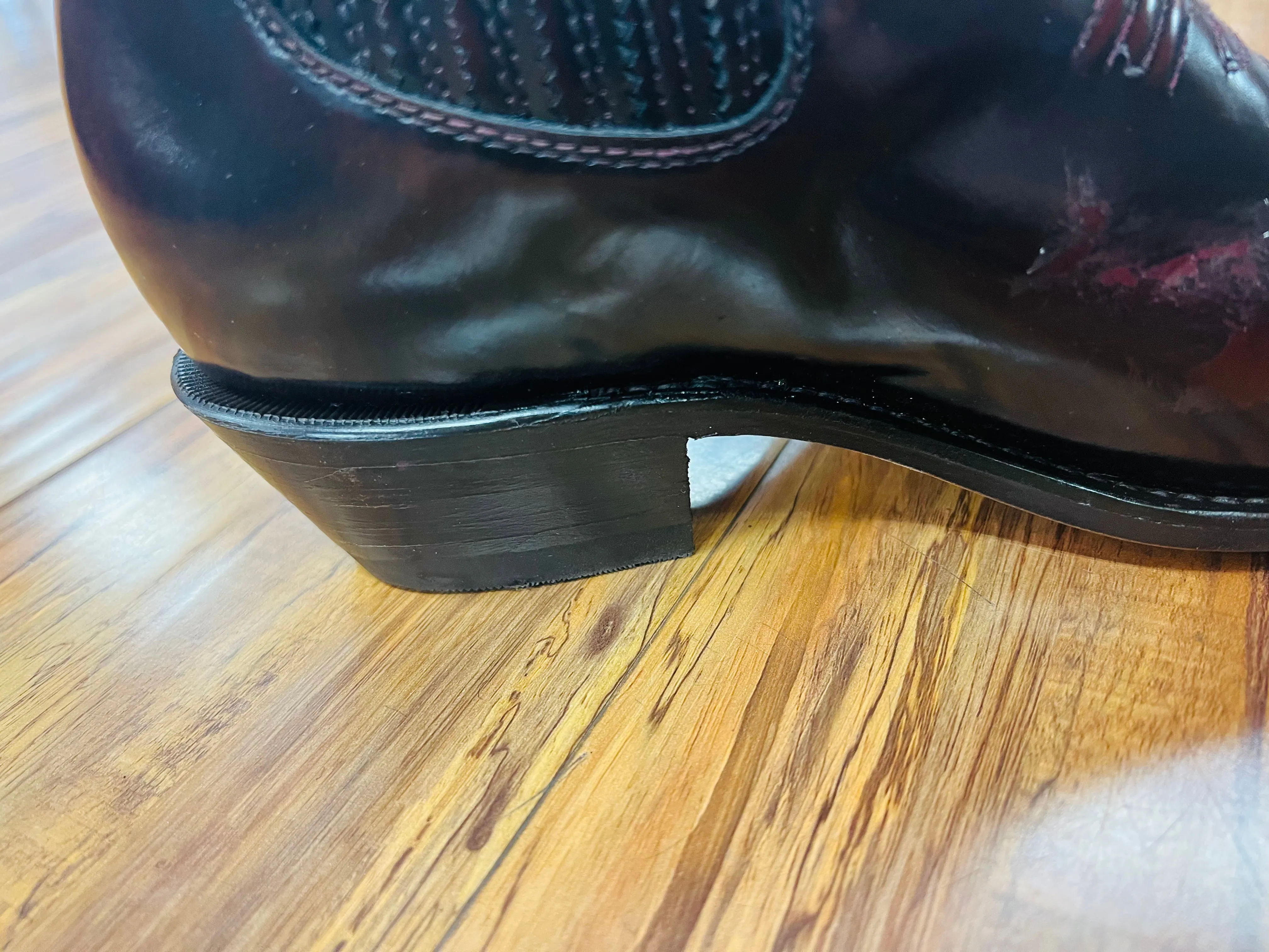 Botines De Cuero Acabado Camaleon *FREE SHIPPING*