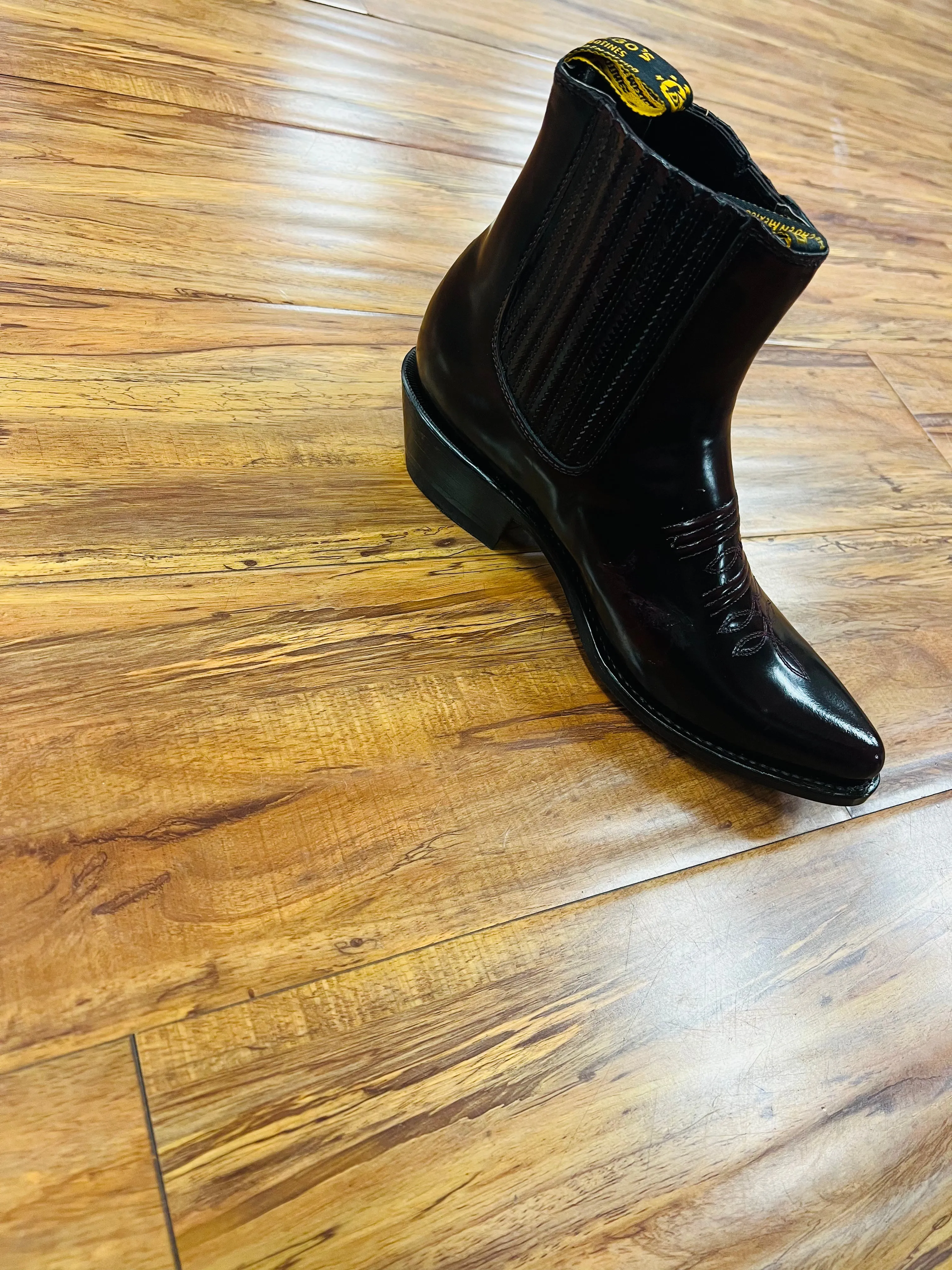 Botines De Cuero Acabado Camaleon *FREE SHIPPING*