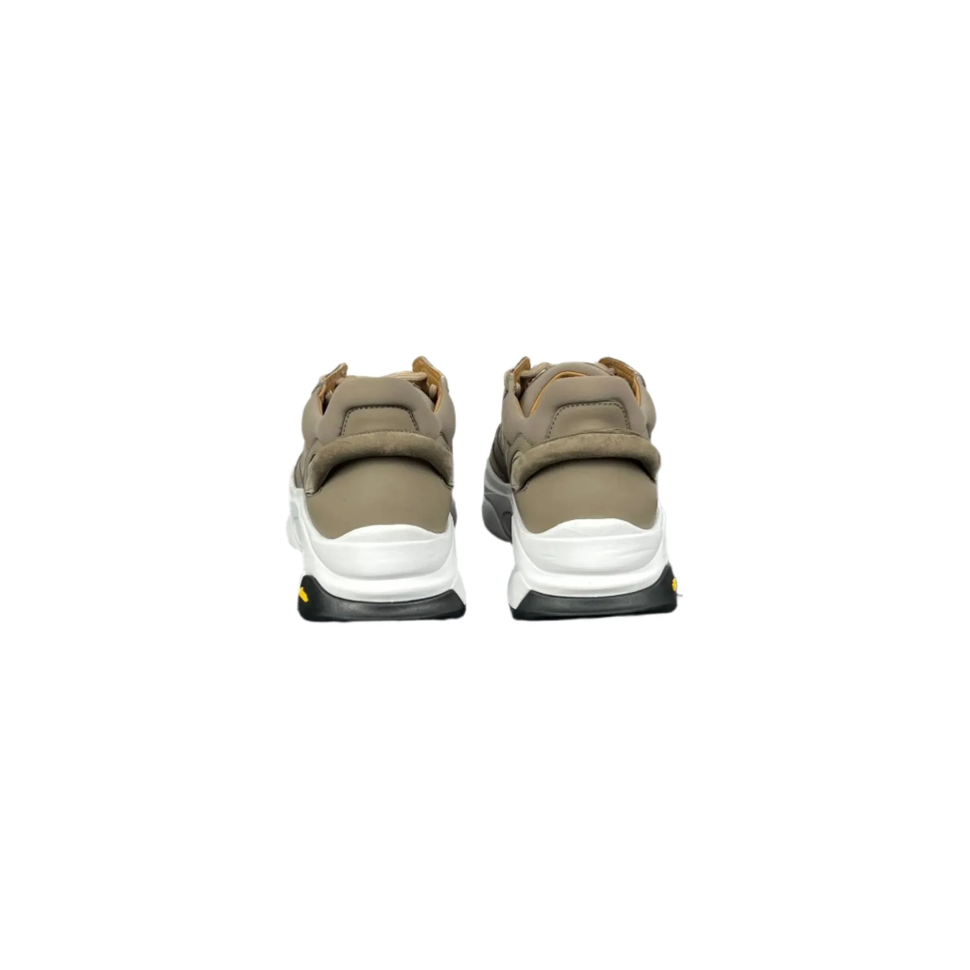 Buscemi Veloce Mix Dove Grey Suede Sneakers