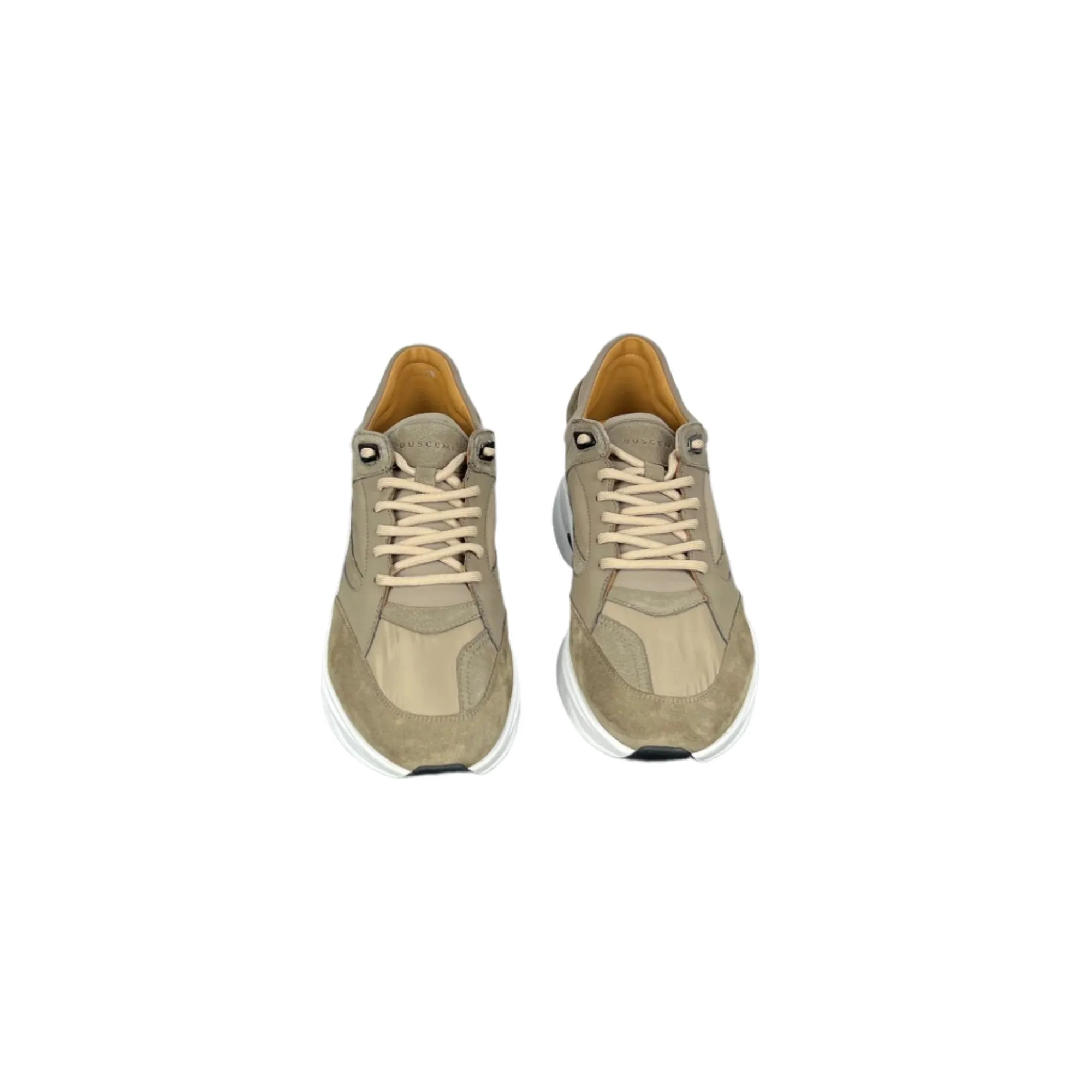 Buscemi Veloce Mix Dove Grey Suede Sneakers