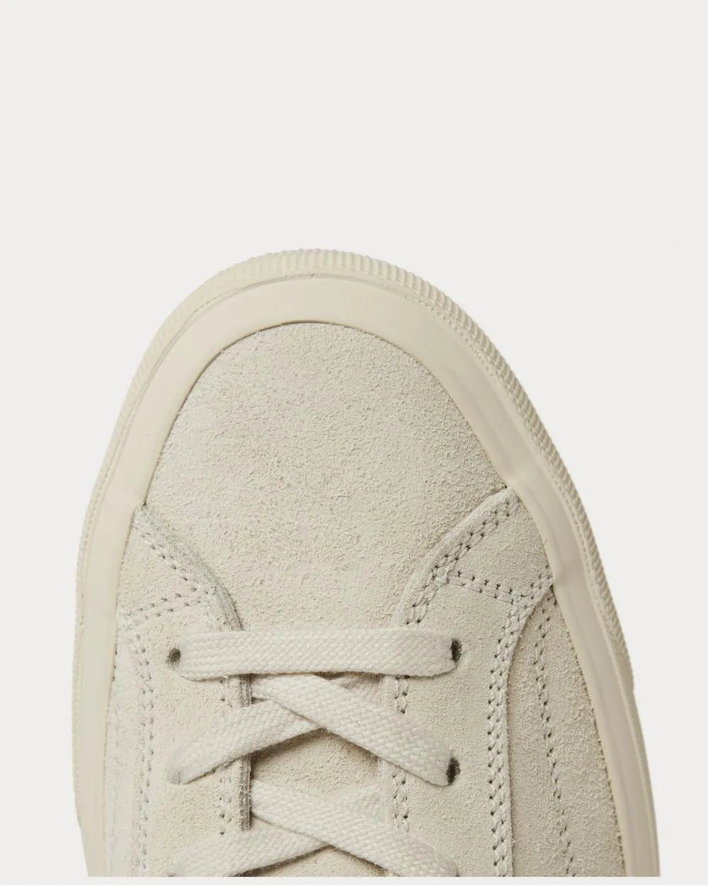 Cambridge Leather-Trimmed Suede High-Top  Off-white high top sneakers