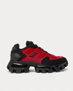 Cloudbust Thunder Rubber and Mesh  Red low top sneakers