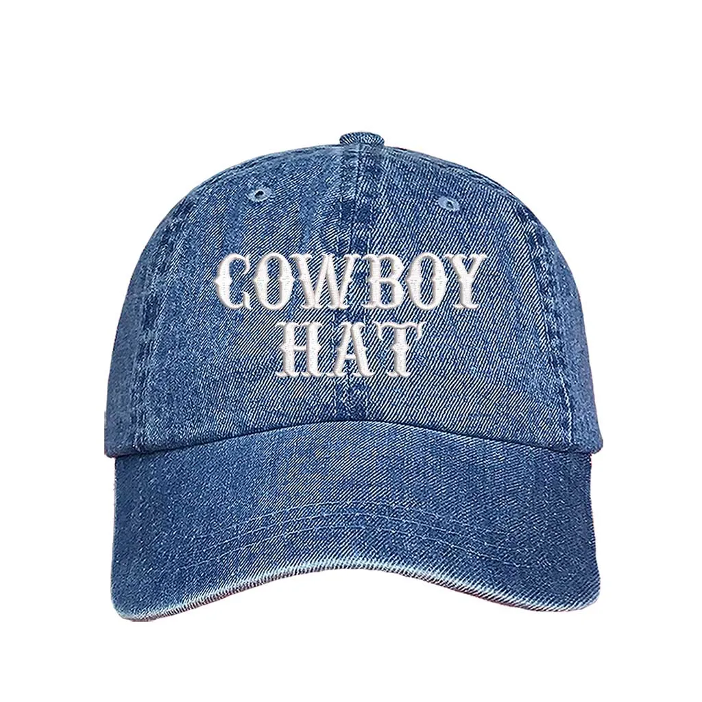 Cowboy Hat Embroidered Baseball Hat