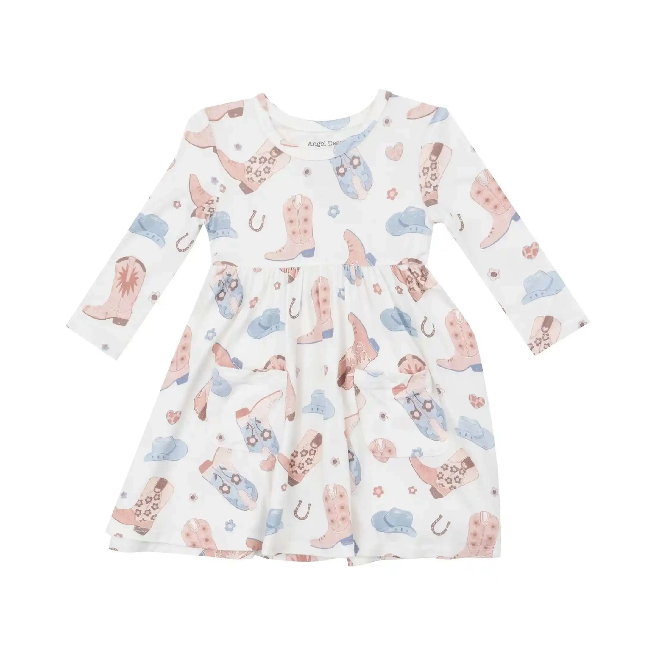 Cowgirl Boots Twirly Dress