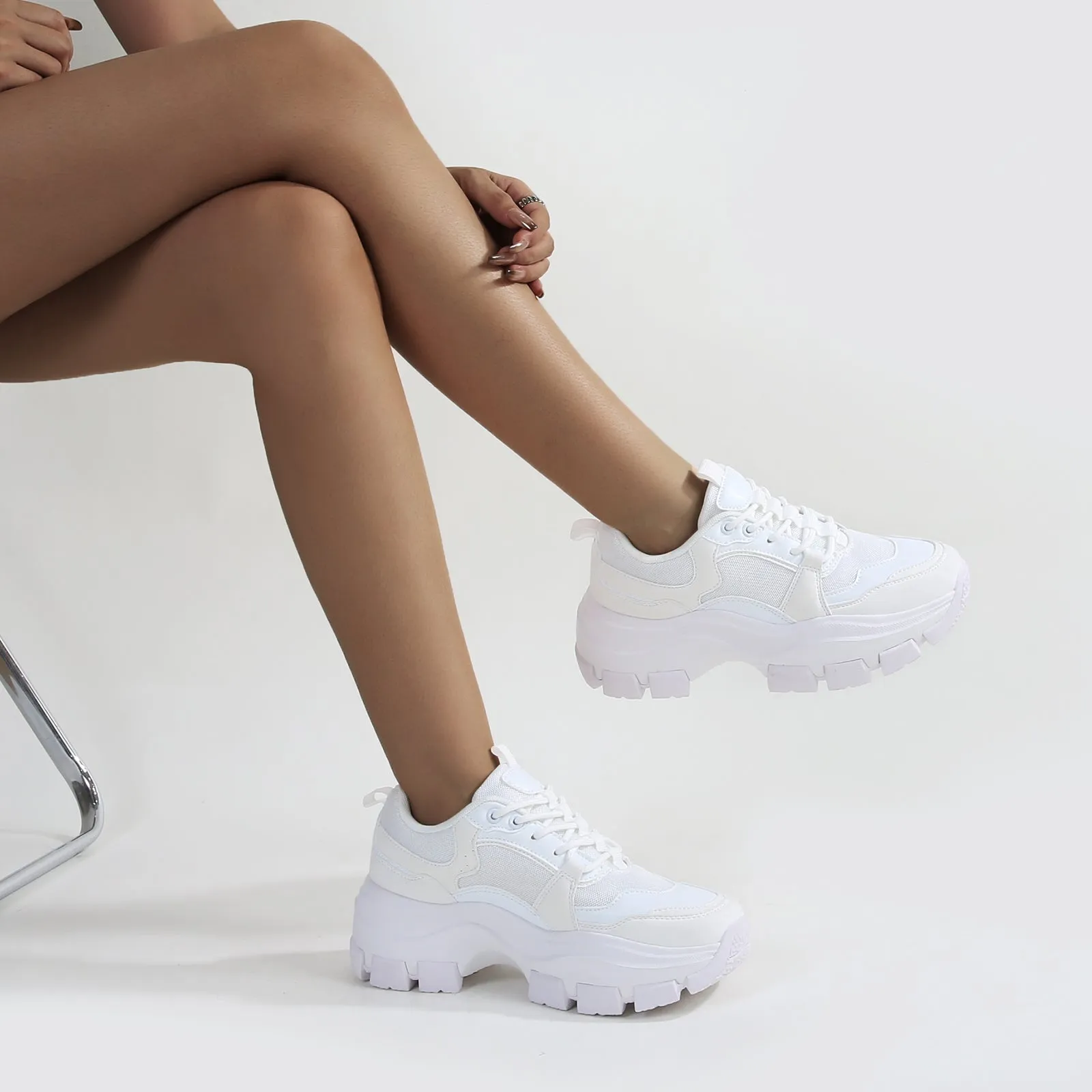 Damian Chunky Sole Platform Sneaker