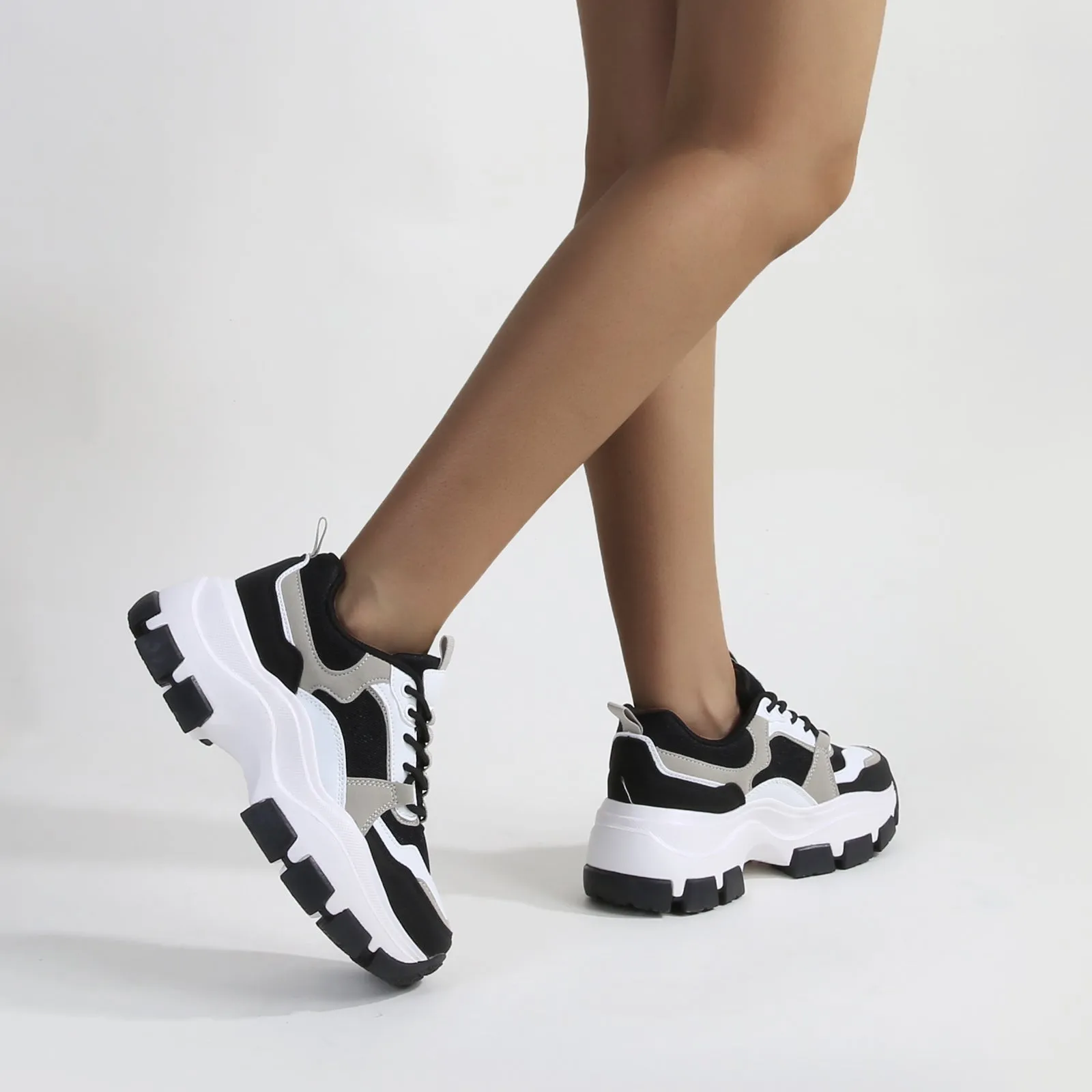 Damian Chunky Sole Platform Sneaker
