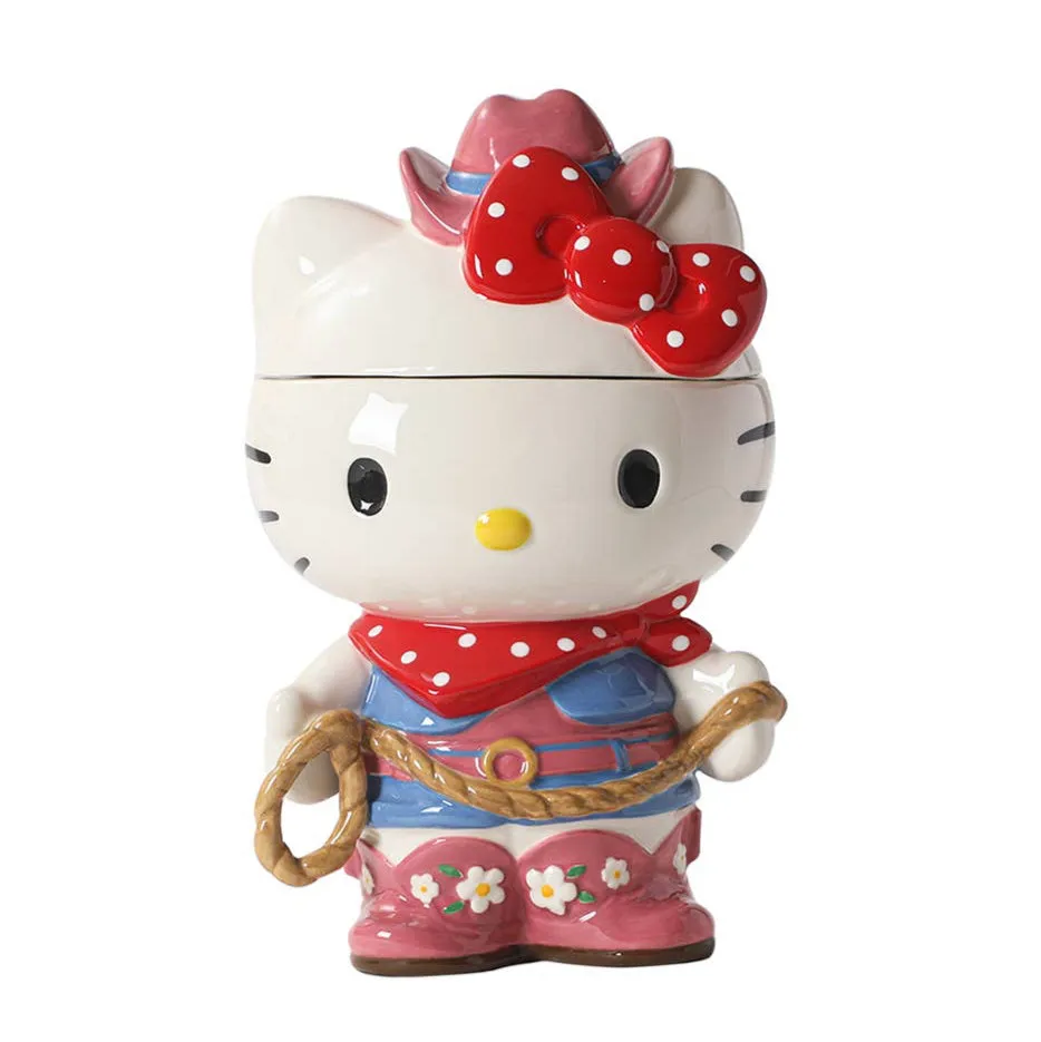 Hello Kitty Cowgirl Cookie Jar
