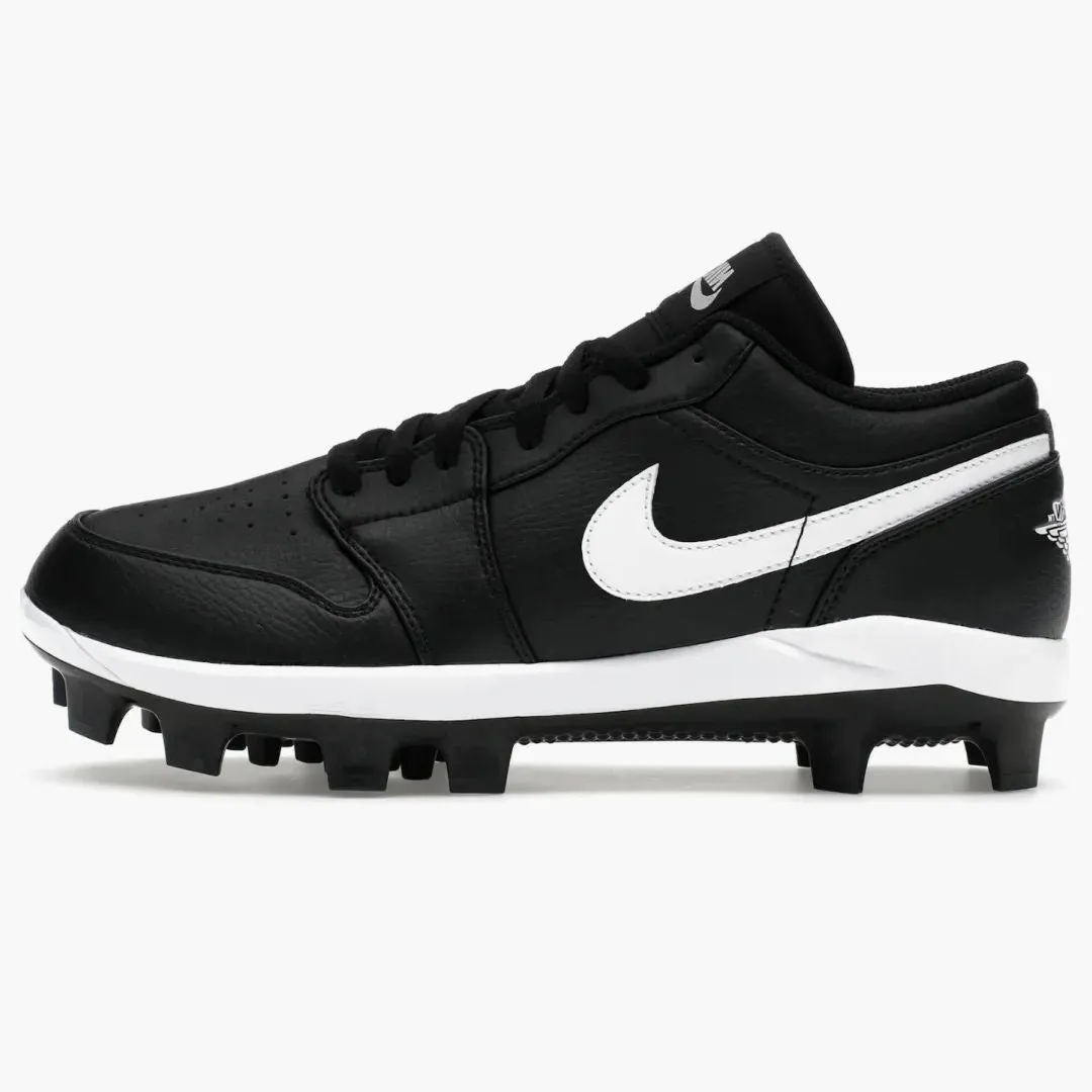 Jordan 1 Low Td Cleat Black White
