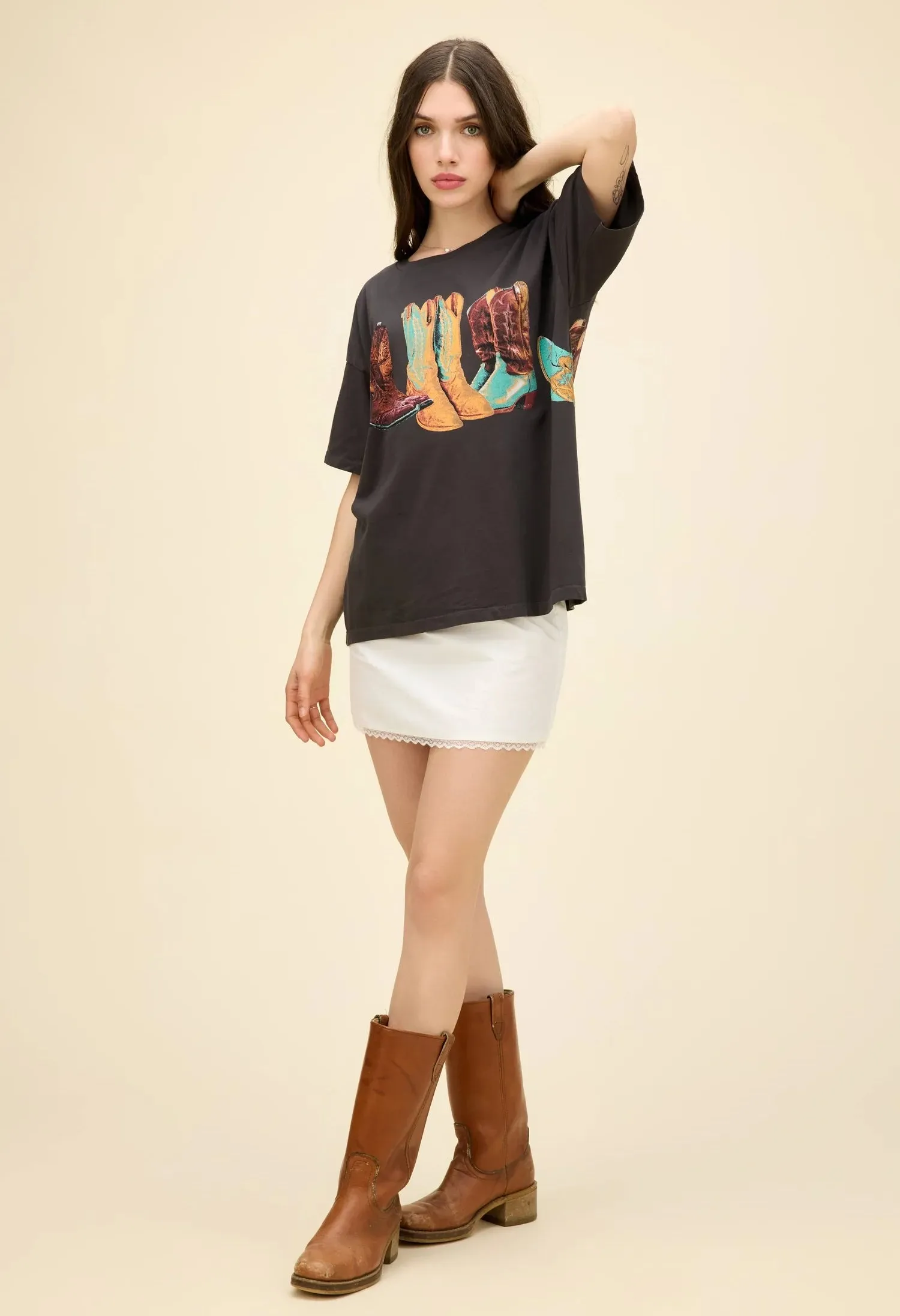 Kick Off Your Boots Merch Tee