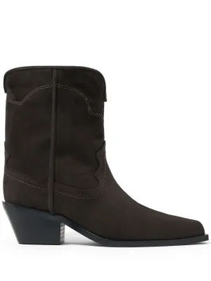 leather cowboy boots
