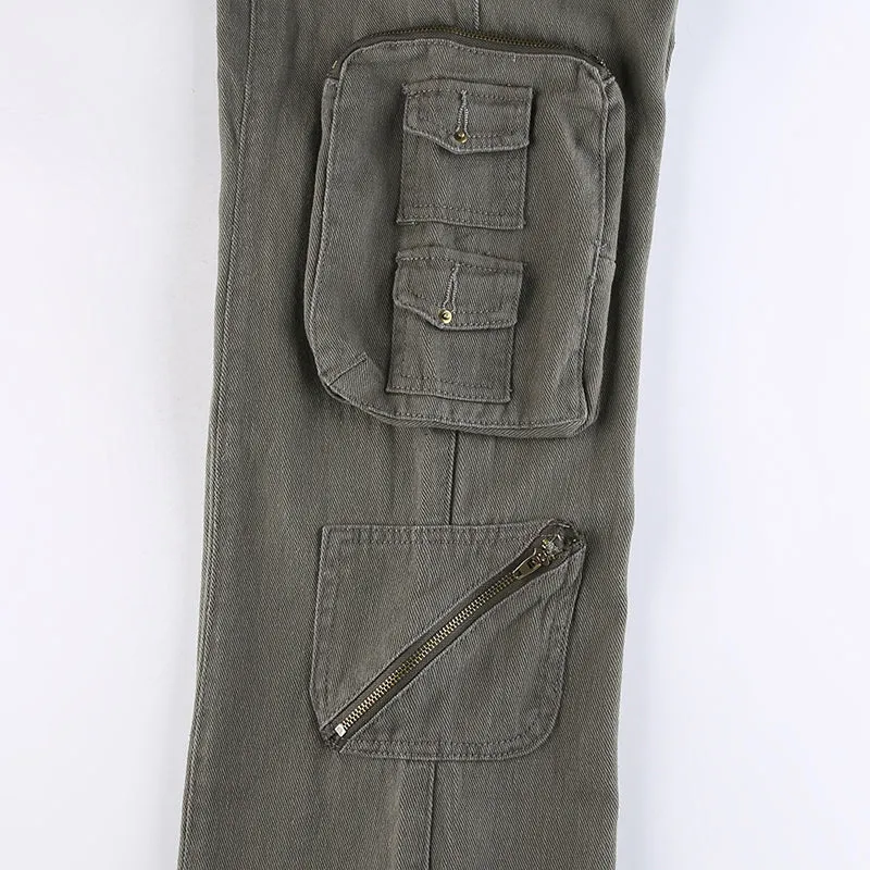 Low Waisted Vintage Cargo Pants