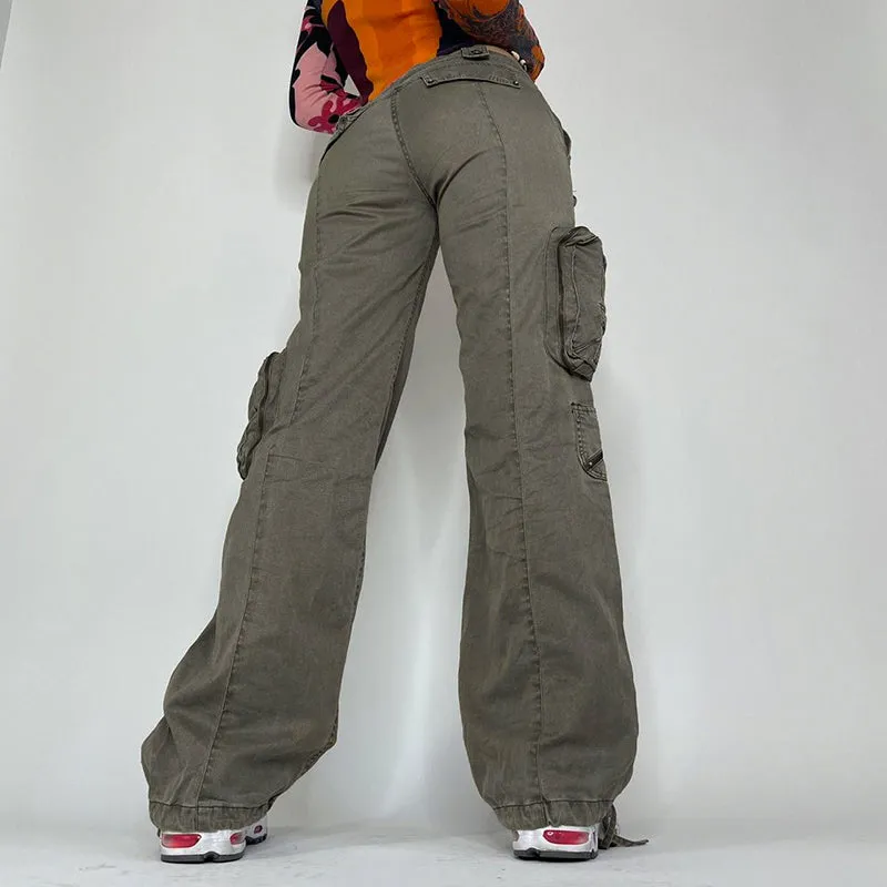 Low Waisted Vintage Cargo Pants