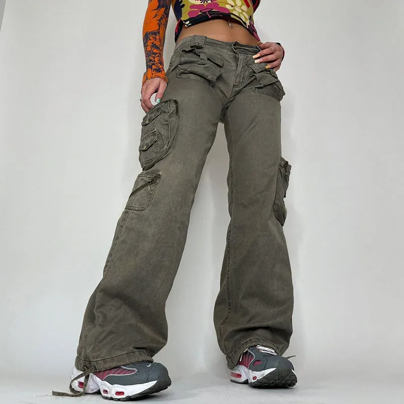 Low Waisted Vintage Cargo Pants