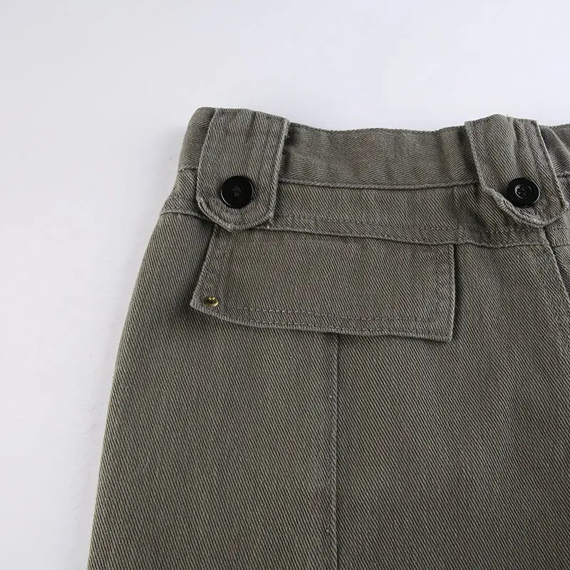 Low Waisted Vintage Cargo Pants