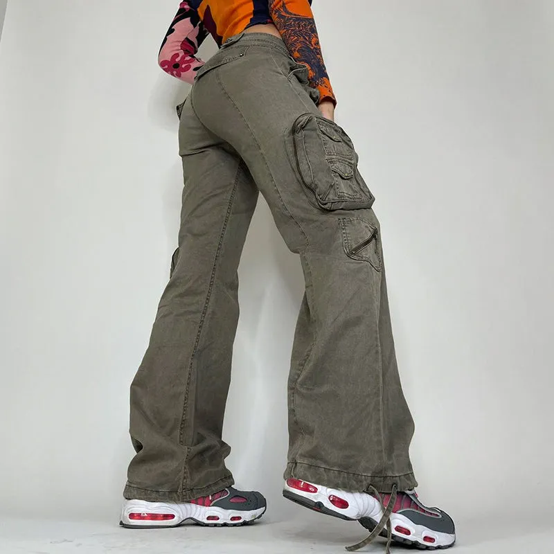 Low Waisted Vintage Cargo Pants