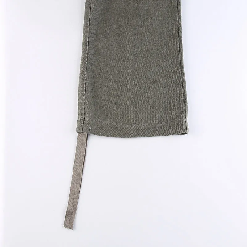 Low Waisted Vintage Cargo Pants