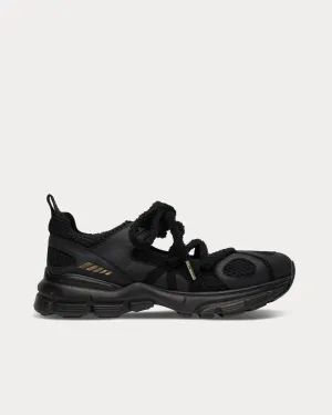 Marathon Ballet Black / Black Slip On Sneakers