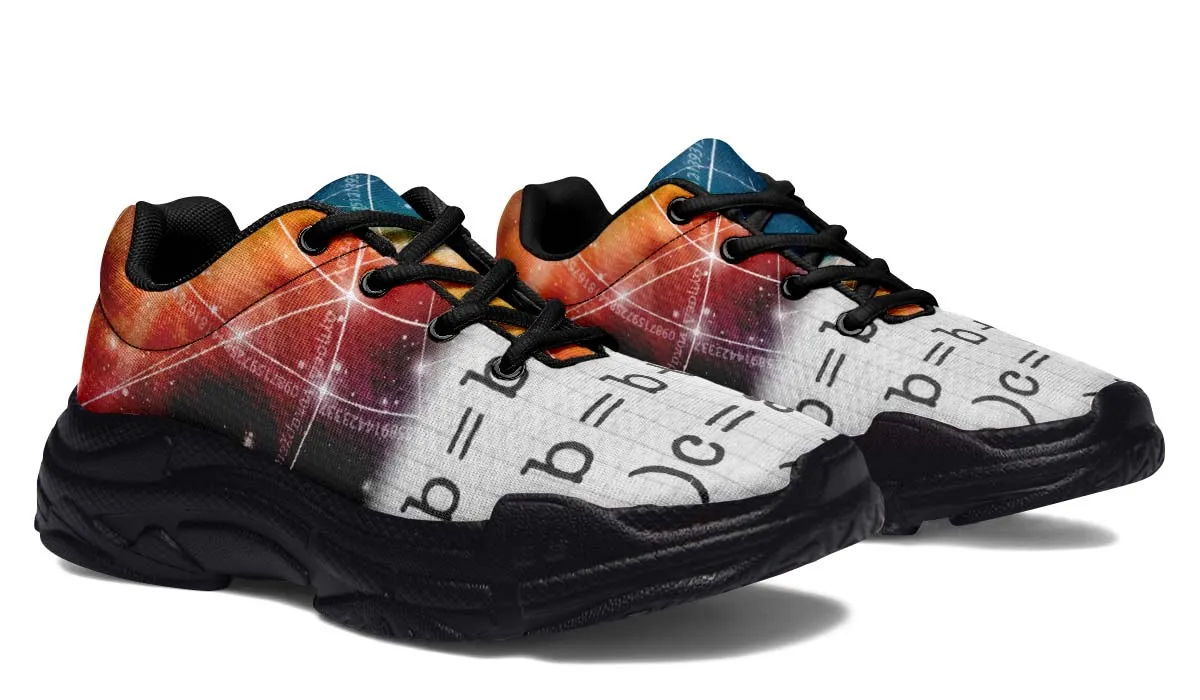 Mathematical Vibes Chunky Sneakers