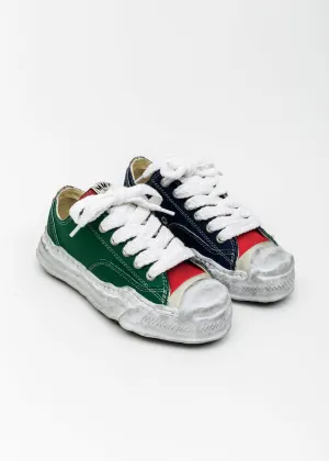 Multi Original Distressed Effect Sole Canvas Sneaker (HANK)