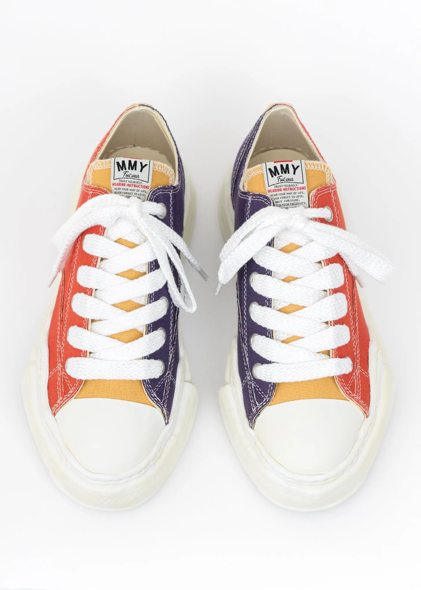 Orange Original Sole Overdyed Lowcut Sneaker
