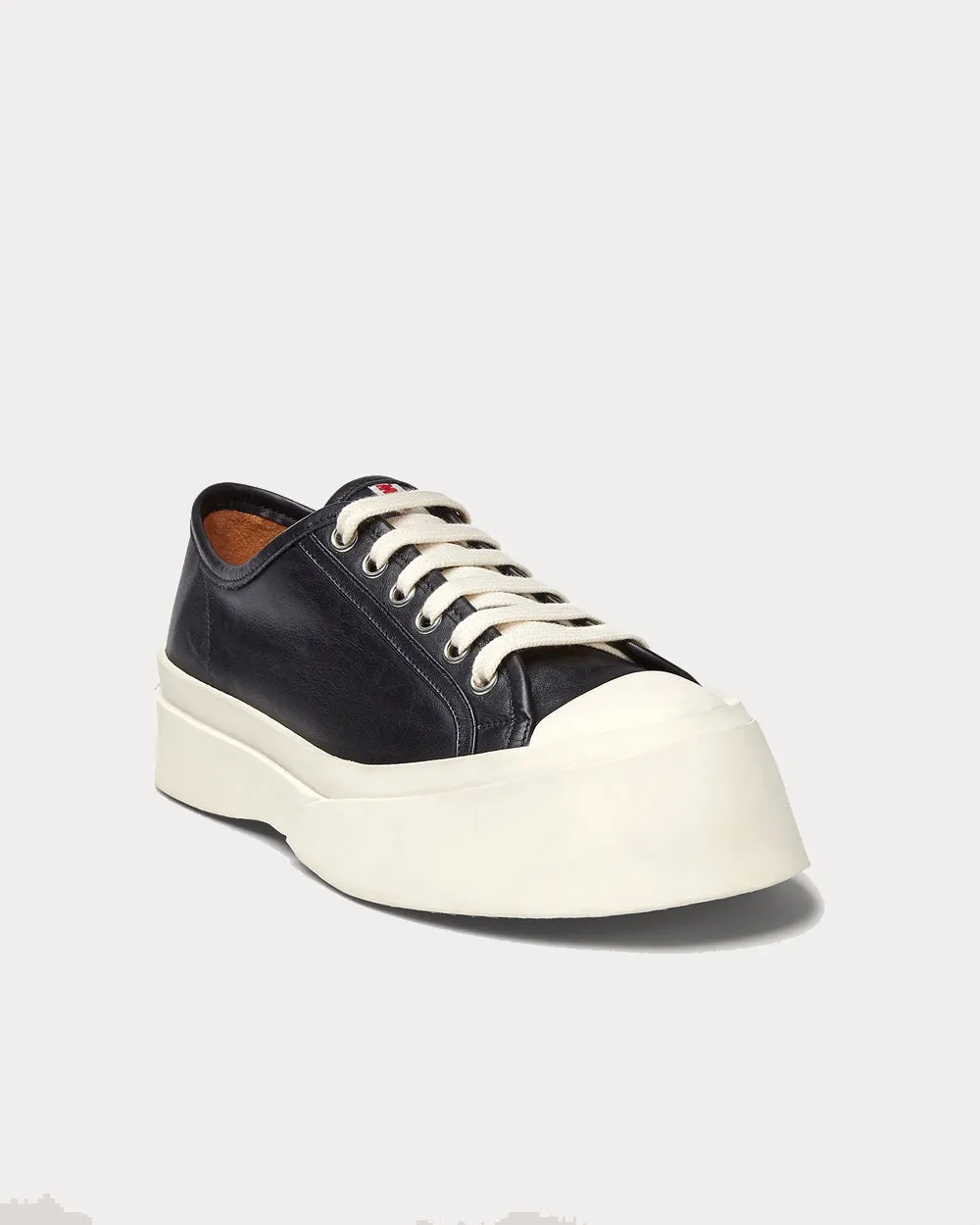 PABLO Black Low Top Sneakers