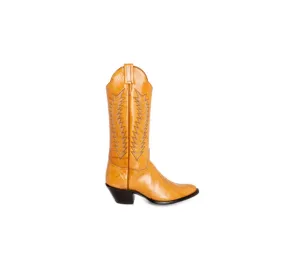 Panhandle Slim Women's Cowgirl Boots 13" Yip Cowhide Cowboy Heel R Toe