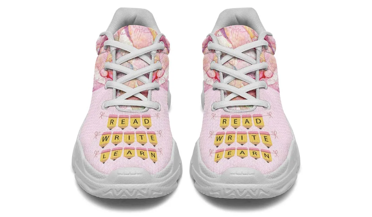 Pencil Banner Chunky Sneakers