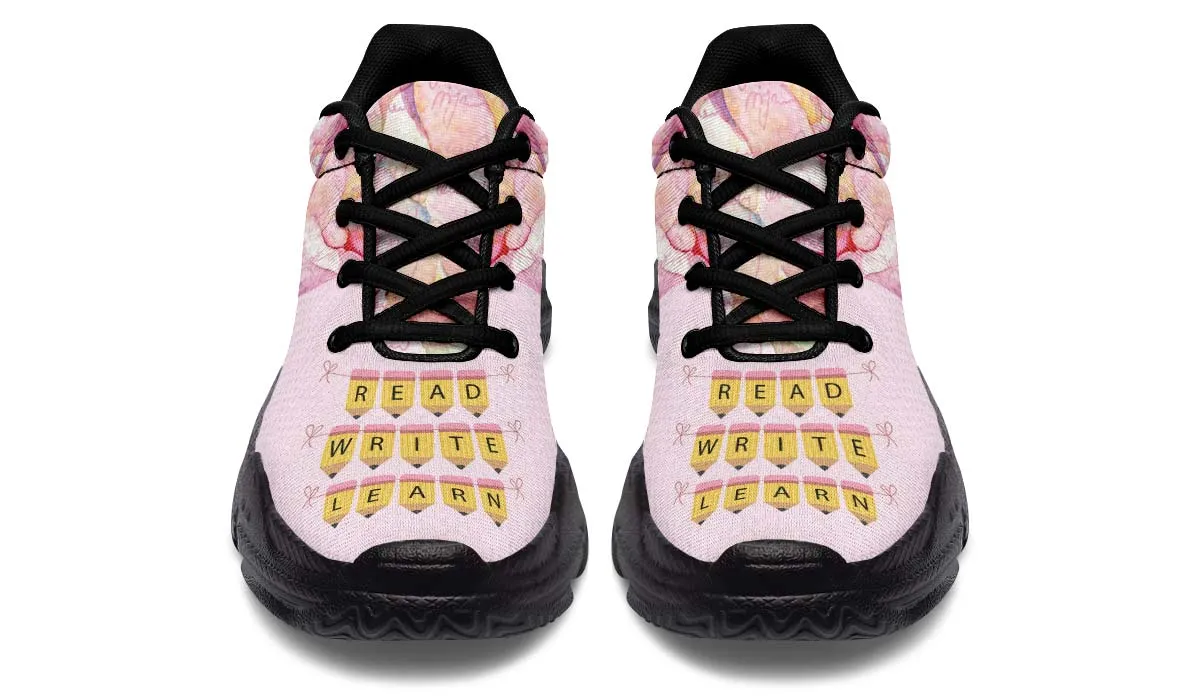 Pencil Banner Chunky Sneakers
