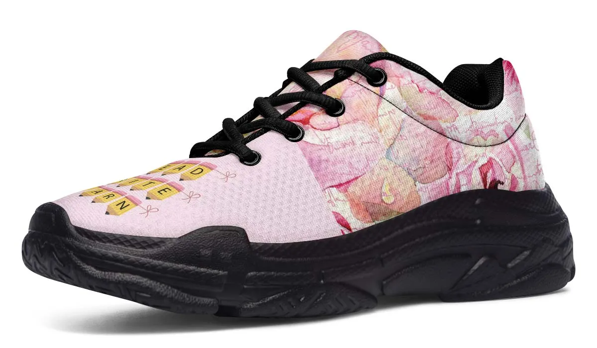 Pencil Banner Chunky Sneakers