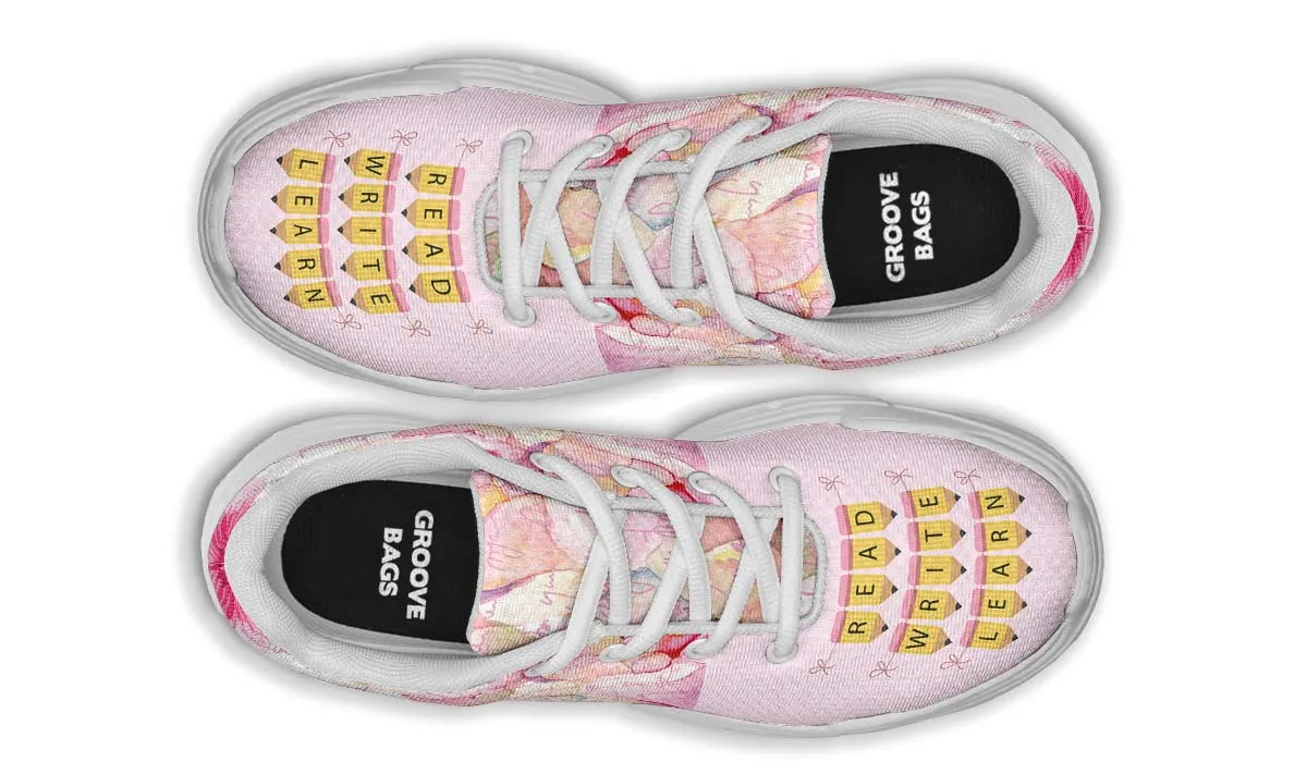 Pencil Banner Chunky Sneakers