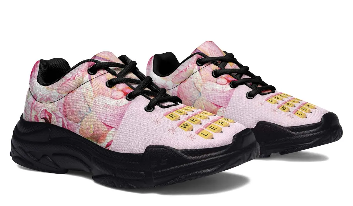 Pencil Banner Chunky Sneakers