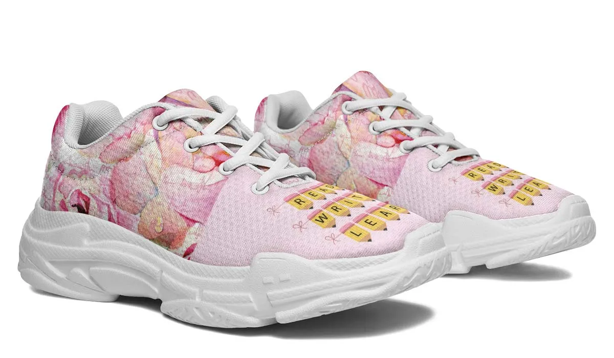 Pencil Banner Chunky Sneakers