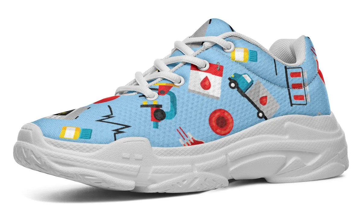 Phlebotomy Chunky Sneakers