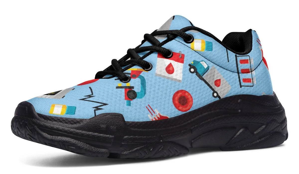 Phlebotomy Chunky Sneakers