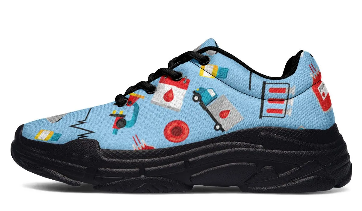 Phlebotomy Chunky Sneakers