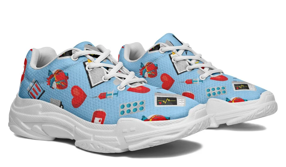 Phlebotomy Chunky Sneakers