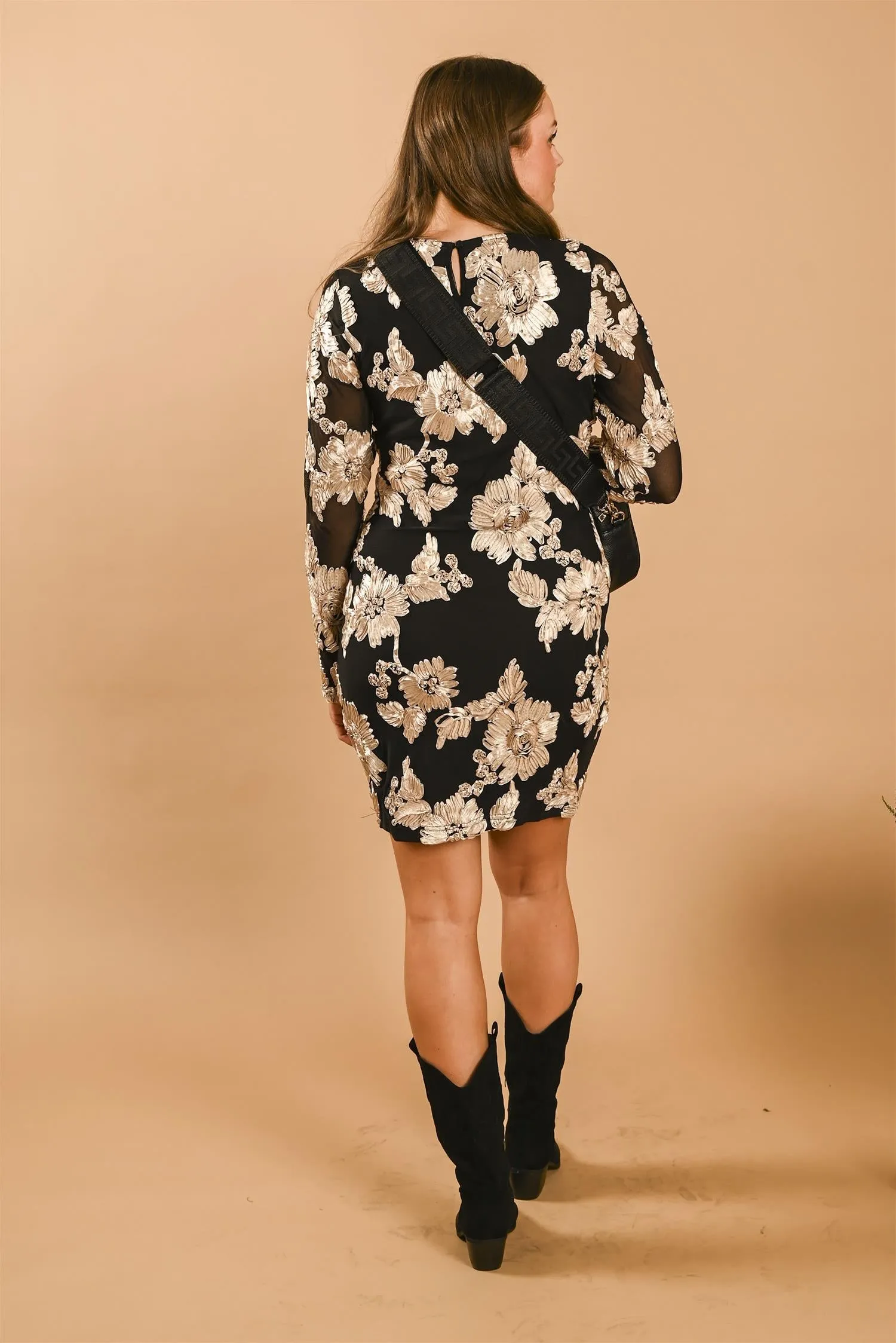 Rosetta Sueda Boots - Black