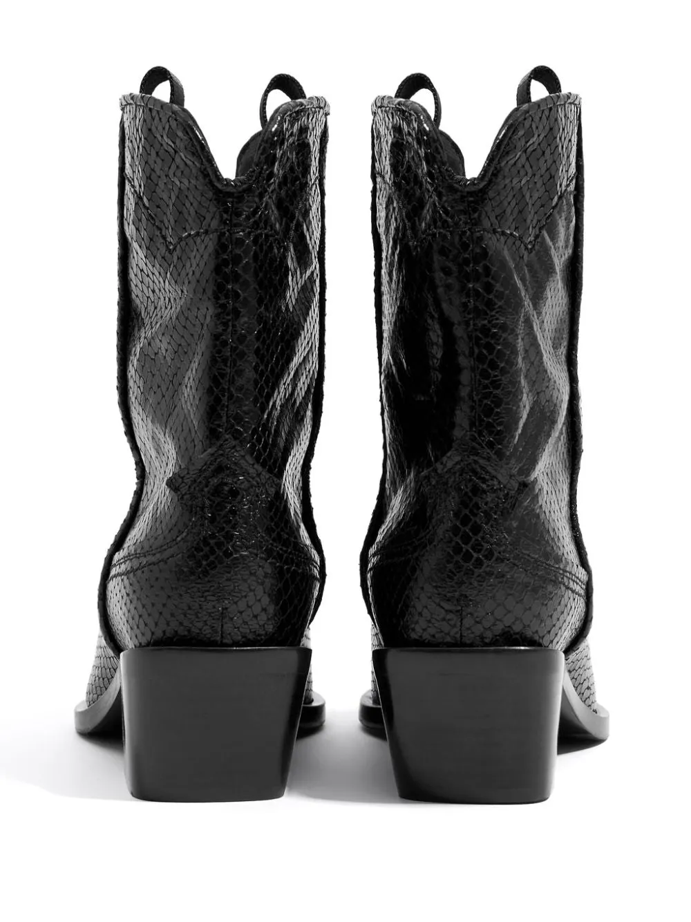 snakeskin cowboy boots