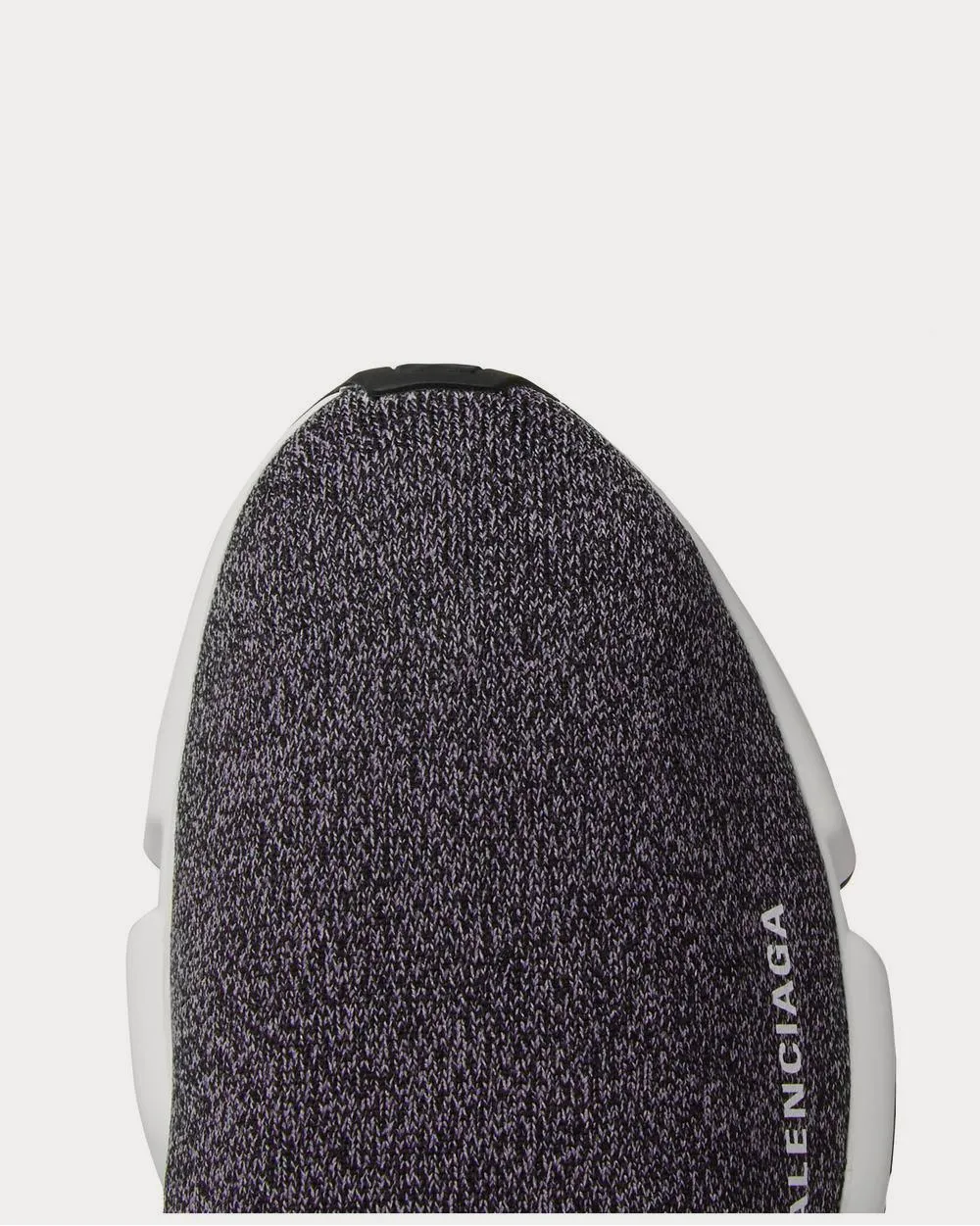 Speed Sock Stretch-Knit Slip-On  Gray high top sneakers