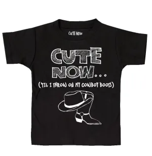 ('Til I Throw On My Cowboy Boots) Toddler T-shirt