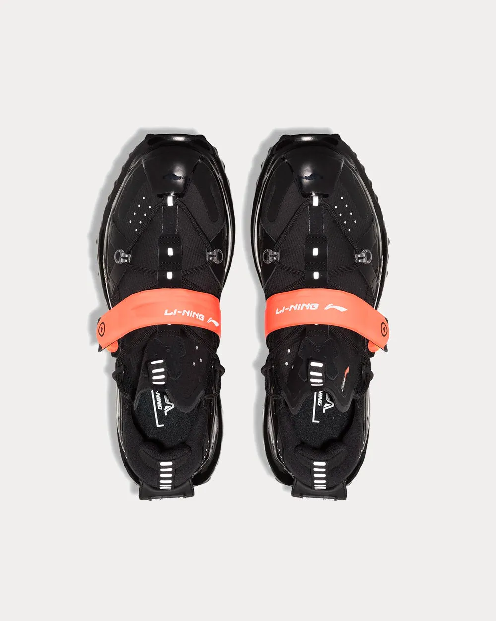 Titan Halo Chunky Black Low Top Sneakers