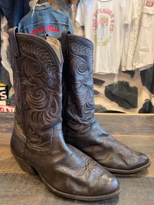 Vintage Nolathe Choc Boots, 10 EEE