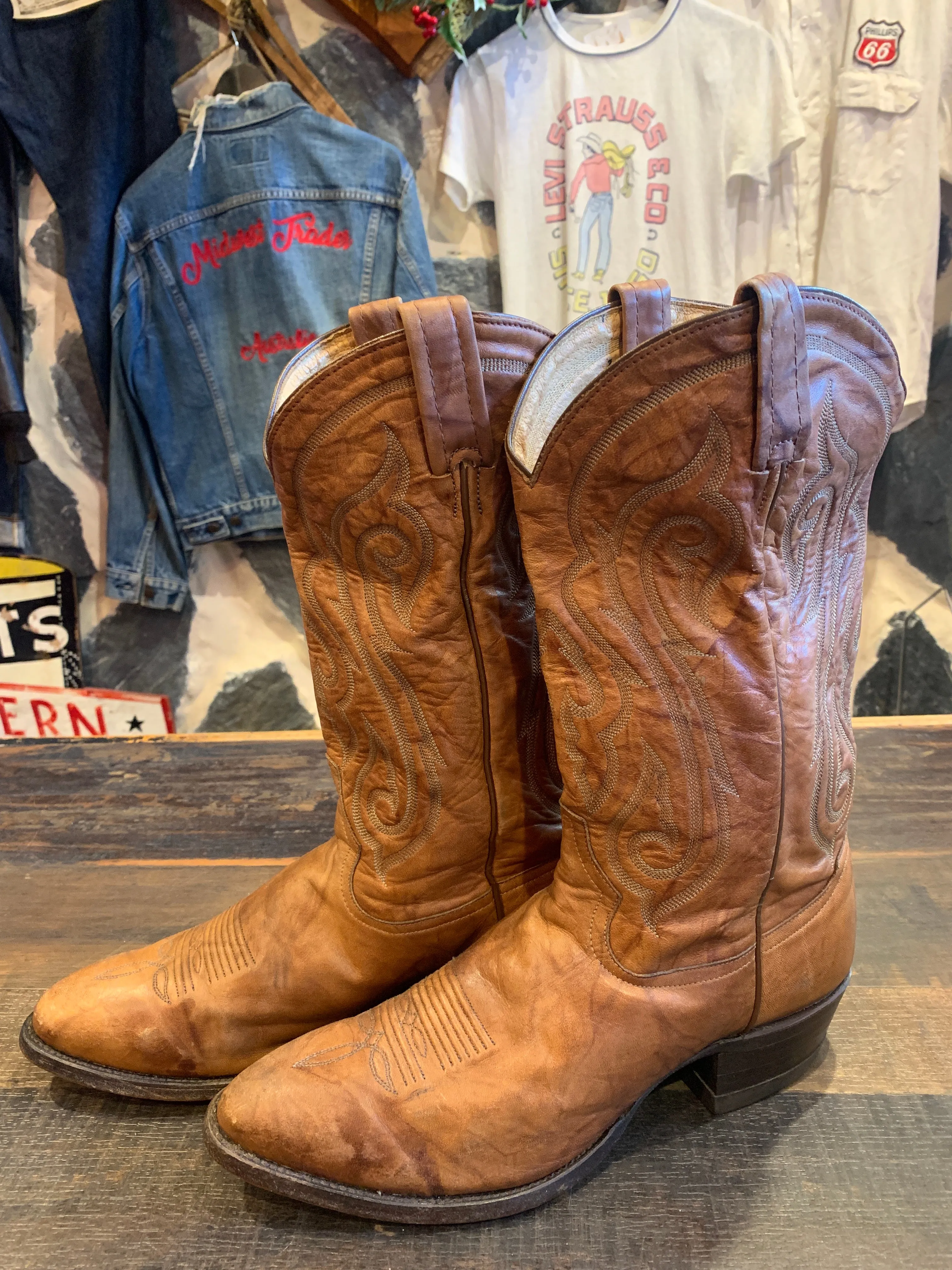 Vintage Tony Lama Brown, 10.5d